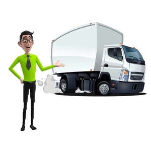 Simon opte pour un déménagement classique en camion